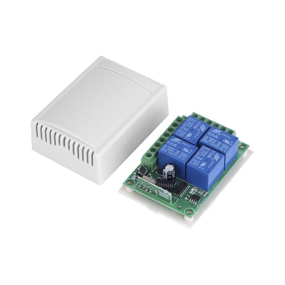 Wireless Remote Control Switch Dc 12V 4Ch Relay Receiver Module 4854173764551