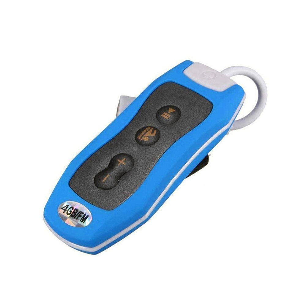 Waterproof Ipx8 Clip Mp3 Player Fm Radio(C) 4853290860177