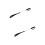 2Pcs Retractable Shoehorn Long Handle Plastic Shoe Lifter For Home 7