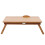 Bamboo Folding Bed Computer Table Adjustable Height 1