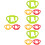 12 Pcs Baby Bottle Soft Handle Silicone Feeding Bottle Accessories 8