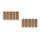10 Pcs Round Paper Tubes for Posters Paintings Wrapping 4