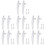 14 Pcs Aluminum Alloy Window Handles Pulls Modern Set 11