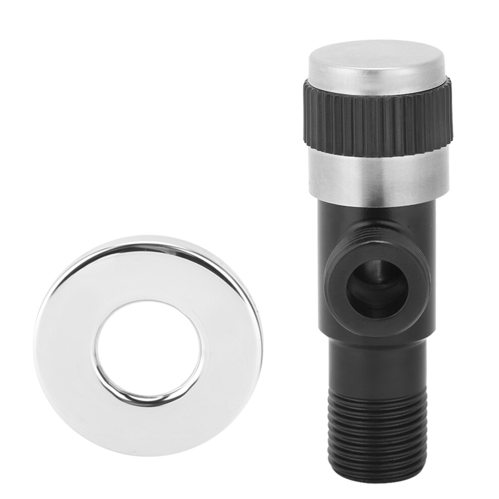 G1/2In Stainless Steel Hot Cold Water Angle Valve Toilet Check Valve 685922992475