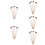 30 Pcs Wooden Rubber Mallets For Percussion Instruments 10