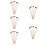 30 Pcs Wooden Rubber Mallets For Percussion Instruments 11