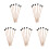 30 Pcs Wooden Rubber Mallets For Percussion Instruments 2