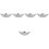 5Pcs Stainless Steel Wok Pan With Double Handle For Home Kitchen 6