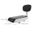One Set Comfortable Bicycle Back Seat With Backrest And Cushion 2