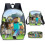 (3pcs,P)KINZON  Primary And Secondary School Schoolbags  Game Peripheral Backpack Three-piece Set 1