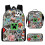 (3pcs, Y) KINZON  Primary And Secondary School Schoolbags  Game Peripheral Backpack Three-piece Set 1