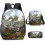 (3pcs,H)KINZON  Primary And Secondary School Schoolbags  Game Peripheral Backpack Three-piece Set 1