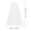 4Pcs Short Tulle Wedding Veil With Comb For Bride 11