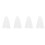 4Pcs Short Tulle Wedding Veil With Comb For Bride 6