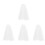 4Pcs Short Tulle Wedding Veil With Comb For Bride 4