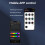 USB LED Matrix Fleksibelt Panel Bilskilt Scrolling Display 4