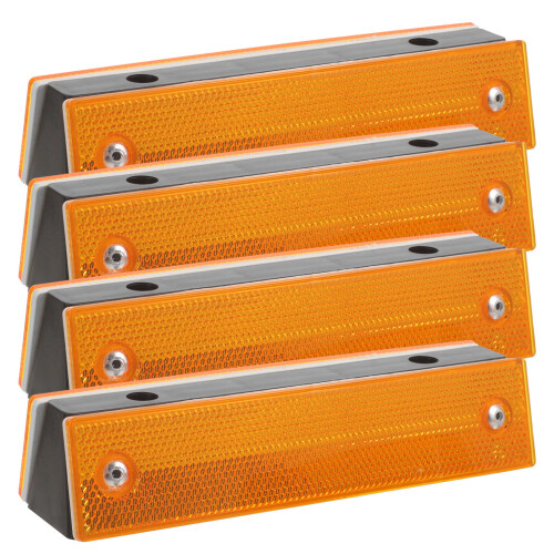 8 Pcs Reflective Markers Double-Sided Rectangular Delineator 1