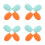 8 Pairs Silicone Drumstick Tips Mute For Practice Clacking Sound 9