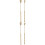 2 Sets 2Pcs Incense Spoon Burner Accessories Golden 6
