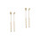 2 Sets 2Pcs Incense Spoon Burner Accessories Golden 5