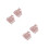 4 Pcs Makeup Mixing Tray Palette For Foundation And Eyeshadow Blending 6