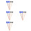 4 Sets Practical Marimba And Xylophone Mallets Percussion Sticks 3