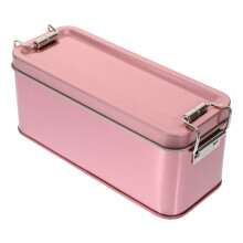 3Pcs Tinplate Storage Box With Lid For Cookies And Candies