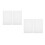 4 Pcs White Foam Pad For Wool Needle Felting Craft Work 4