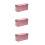 3Pièces Boîte Rose À Couvercle Pour Biscuits Bonbons Multi-Usage 9