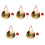 5 Sets Traditional Chinese Gong With Hammer 4