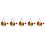 5 Sets Traditional Chinese Gong With Hammer 10