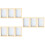 9 Pcs Wooden Paper Making Mold Frame Screen Mesh Kit For Diy Craft 10