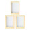 9 Pcs Wooden Paper Making Mold Frame Screen Mesh Kit For Diy Craft 4