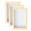 9 Pcs Wooden Paper Making Mold Frame Screen Mesh Kit For Diy Craft 2