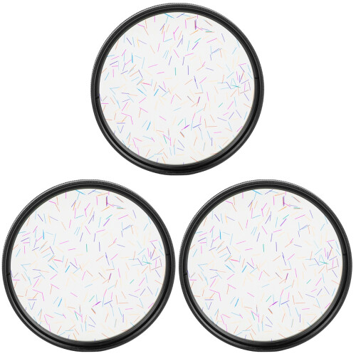 3Pcs 77Mm Camera Lens Effect Filter For Photography 1