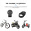 Bilrattkontroll 5 knappar Bluetooth-fjärrkontrollknapp 4
