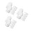 30 Pcs White Foam Blocks Polystyrene Cylinder Cake Dummies For Craft 9