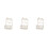 3Pcs Wall Hanging Storage Basket Key Hook Decorative Bronze Basket 10