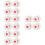 32 Pcs Microfiber Targets For Practice Plates 9