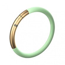 (Green Adult) Anti-mosquito Bracelet Eye-catching Long-lasting Volatilization Silicone 360-degree Protection Magnetic Mosquito Wrist Band for Summer