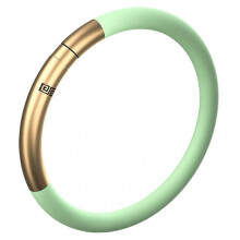 (Green Kid) Anti-mosquito Bracelet Eye-catching Long-lasting Volatilization Silicone 360-degree Protection Magnetic Mosquito Wrist Band for Summer