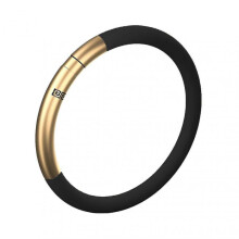 (Black Kid) Anti-mosquito Bracelet Eye-catching Long-lasting Volatilization Silicone 360-degree Protection Magnetic Mosquito Wrist Band for Summer