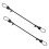 4 Pcs Foldable Twin Stroller Connector Adapter For Double Pushchair 1