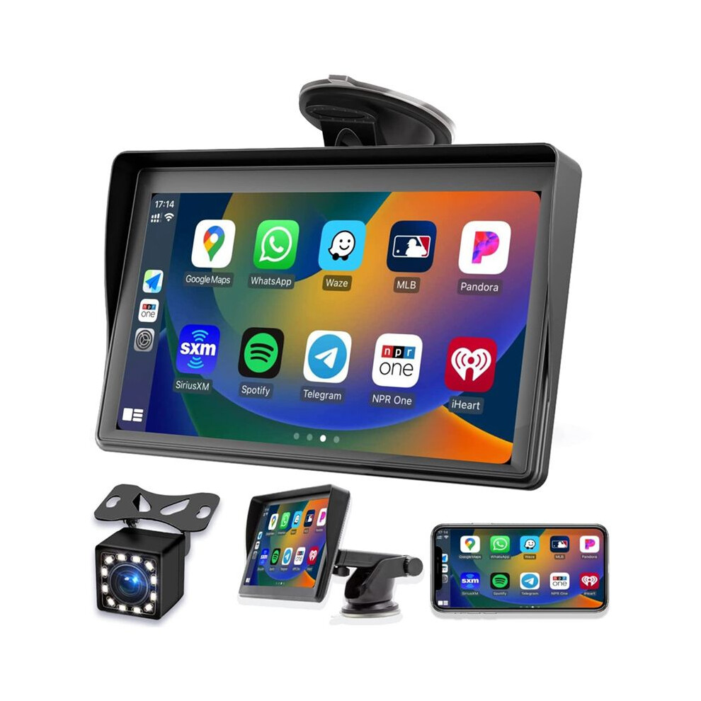 Portable Dash Mount Carplay Display 7In Touch Screen, Gps Navigatin 4854173771290