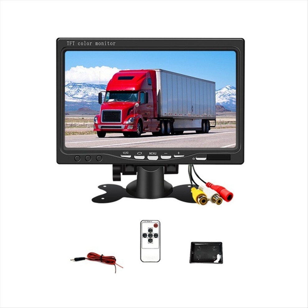 12V 7Inch Car Monitor 16:9 800X480 Lcd Rearview Monitor 4853290849349