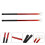 5 Pairs Felt Head Alloy Drumsticks For Marching And Practice 7