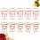 2 Pieces Clip Coffee Cup Paper Figured Clips Large 9
