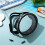 2Pièces Lunettes De Grand Angle Noires Silicone Confortables 4