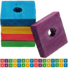 200 Pcs Parrot Wooden Chewing And Bite Toys For Teeth Grinding