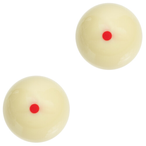 2pcs Cue Ball Plain Billiard Fancy Cue Ball Billiard Practice Training 2